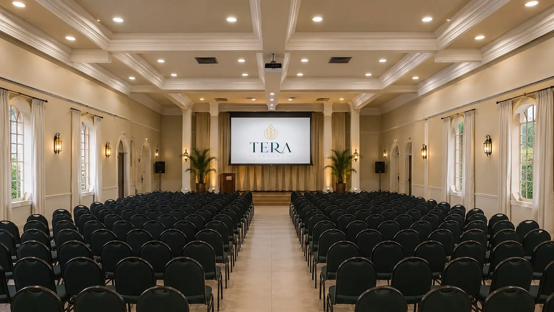Imagem conceitual do projeto: eventos